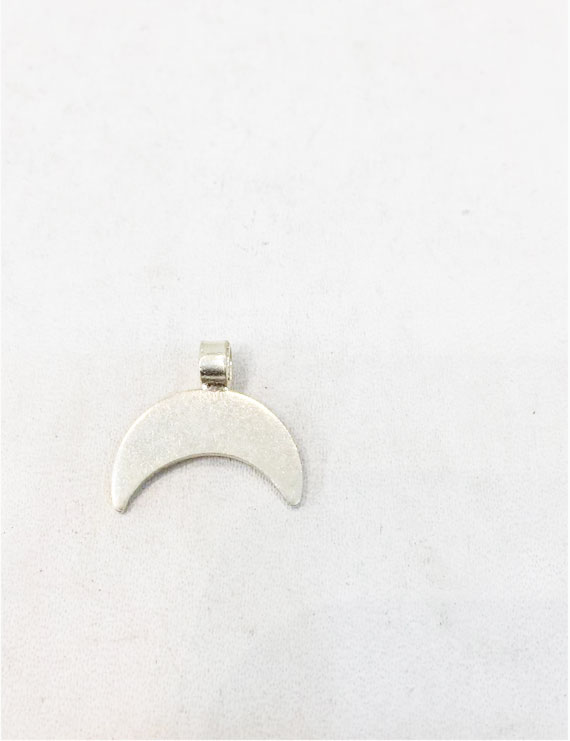 Silver Chand/Half Moon Pendant For Baby